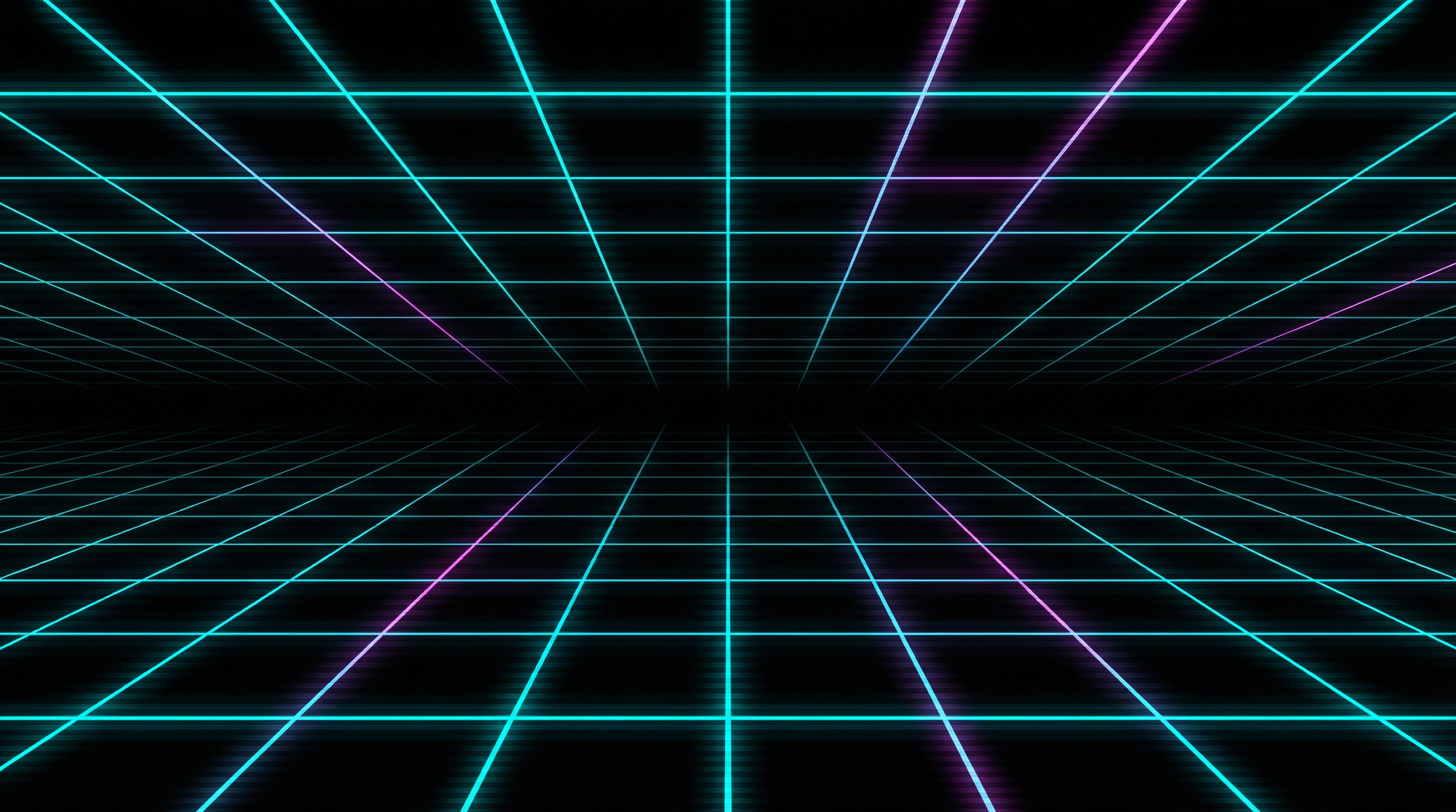 Cyber noir neon grid background texture